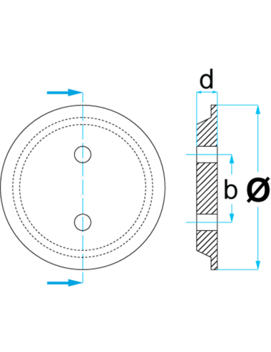 Rubberen pads autop-stenhoj / mist / car-o-liner